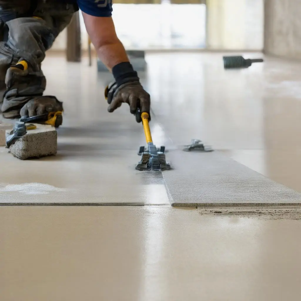 Levelmac Nivelliersystem: Großformate plan, schnell und wirtschaftlich verlegen