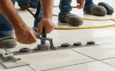 Levelmac richtig einsetzen: Laschen, Kappen und Abstände für planebene Großformate