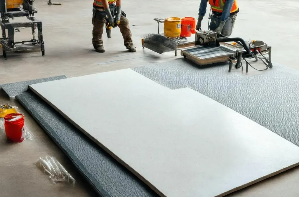 Großformate sicher und planeben verlegen: KARL DAHM Profi‑Setup von Transport bis Finish