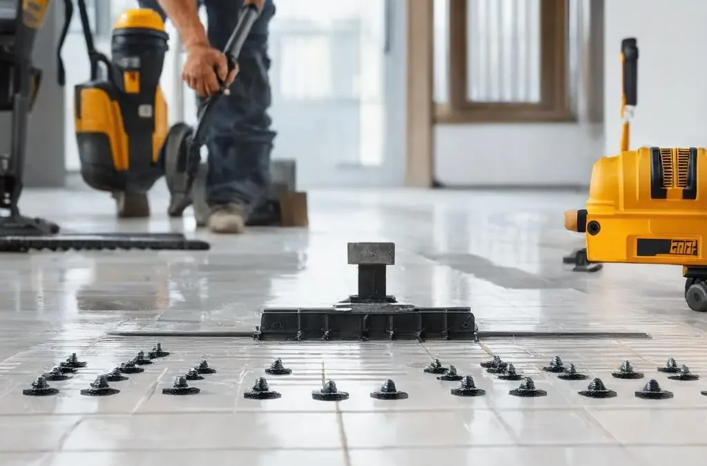 Effizient nivellieren mit Levelmac: Auswahl, Dimensionierung und Kalkulation für perfekt ebene Großformate