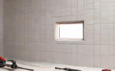 DIN 18534 in der Praxis: Befliesbare Drückerplatten flächenbündig planen, schneiden und montieren