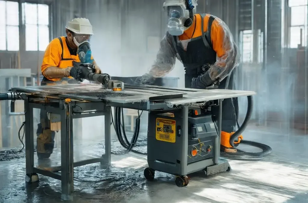 Staubarm im Fliesenhandwerk: BG-Bau-konforme Setups für Schnitt, Bohrung und Schliff