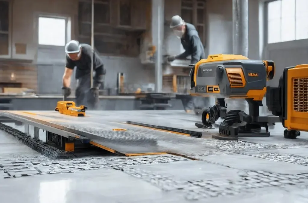 High-Line, Sigma, Super Cut und Levelmac: Systemwahl, Set-up und TCO für präzises Schneiden und planebene Verlegung