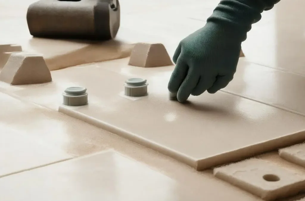 Nivelliersysteme im Profi-Check: Gewindelaschen, Keile und Kappen richtig auswählen, kalkulieren und einsetzen