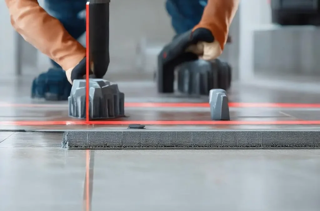 Großformate perfekt verlegt: Nivelliersysteme, Laschenkalkulation sowie Schneid- und Bohrtechnik im Profi-Einsatz