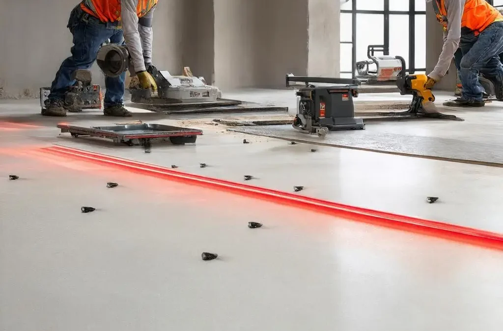 Großformatfliesen prozesssicher verlegen: Praxisleitfaden für DIN‑konformes Aufmaß, staubarmen Zuschnitt und plane Beläge