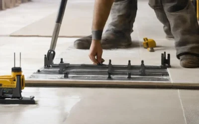 Levelmac-Nivelliersystem im Profi-Einsatz: Großformatige Fliesen präzise, wirtschaftlich und reklamationsarm verlegen