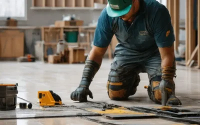 Knieschoner im Fliesenlegerhandwerk: Worauf Profis bei Schutz, Passform und Tragekomfort achten sollten