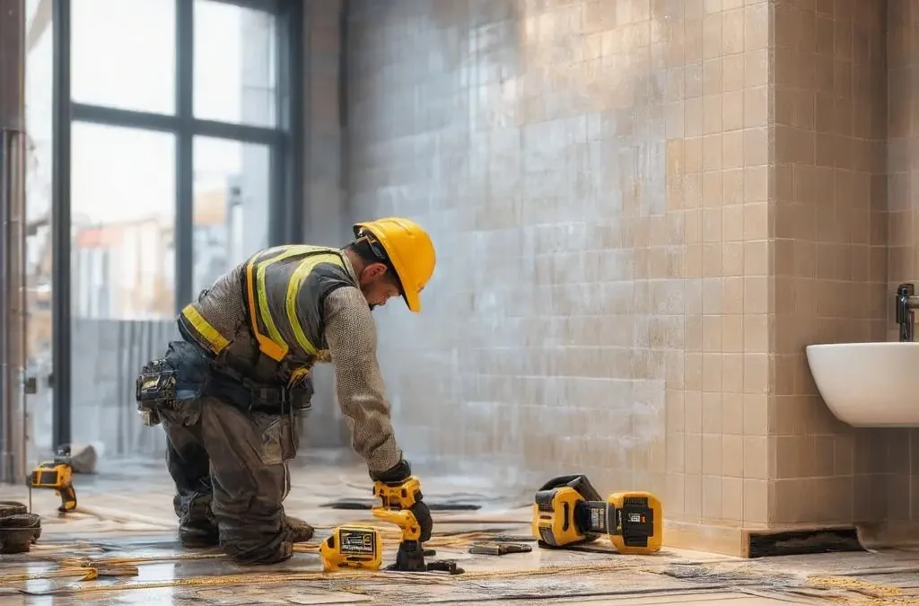Präzise Messtechnik auf der Baustelle: Wasserwaage, Kreuzlinienlaser oder Rotationslaser?