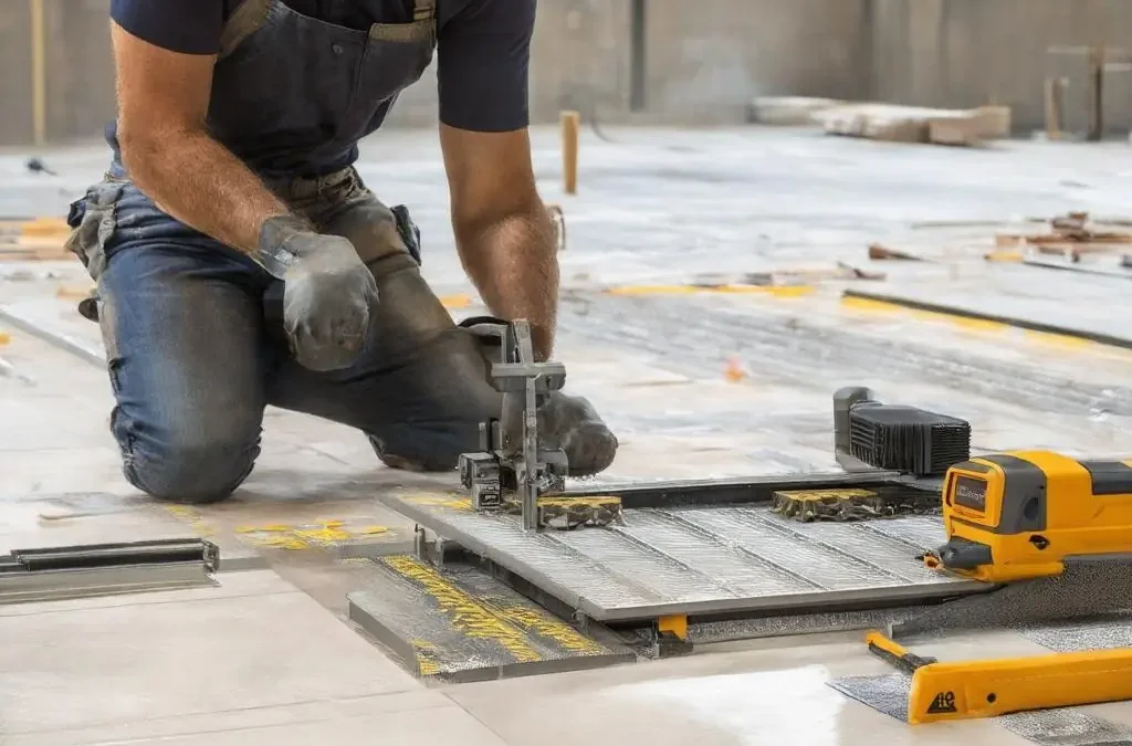 Zeit sparen auf der Baustelle: Mit den richtigen Fliesenleger-Werkzeugen effizienter, präziser und wirtschaftlicher arbeiten